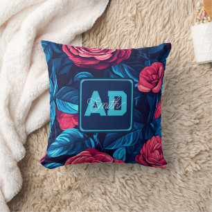 Modern Romantic  Rose Keepsake Pillow