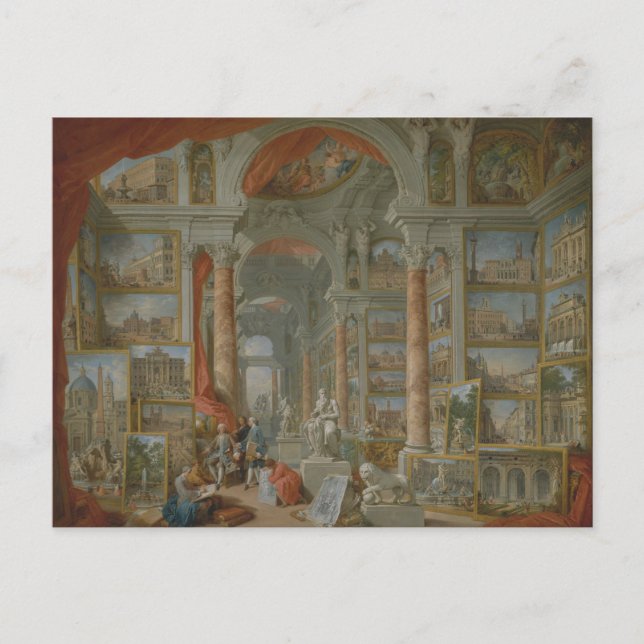 Modern Rome Postcard (Front)