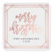 Modern Rose Gold Art Deco | Holiday