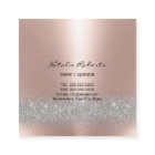 Modern Rose Gold Cleaning Maid Service
