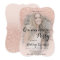 Modern rose gold glitter ombre photo Quinceañera