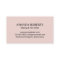 Modern Rose Gold Lips Print Beauty Salon SPA