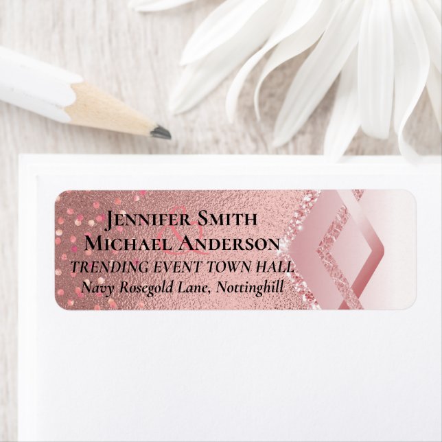 Modern Rose Gold Trendy Budget Wedding (Insitu)