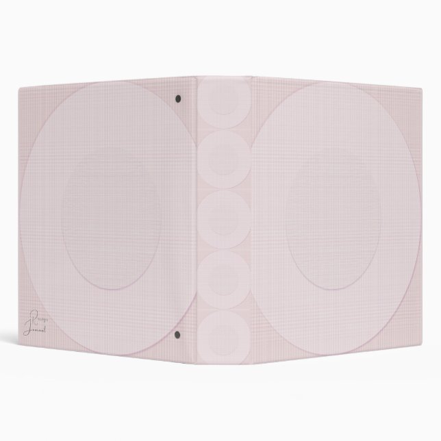Modern Rose Pink Pastel Bg Pattern Binder (Background)
