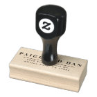 Modern Rubber Return Address Stamp