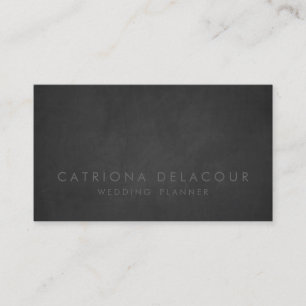 Modern Rustic Chalkboard Business Card