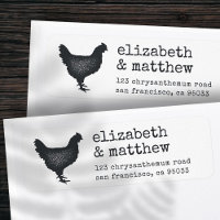 Modern Rustic Country Farmhouse Wedding Address