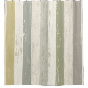 Modern Rustic Gold Grey Sage Green Cream Stripe