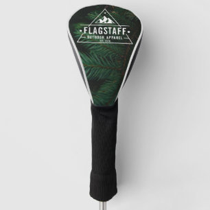 Modern Rustic Masculine Mountain Outdoor Goods Golf Head Cover