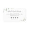 Modern Rustic Minimal Greenery Massage Therapist