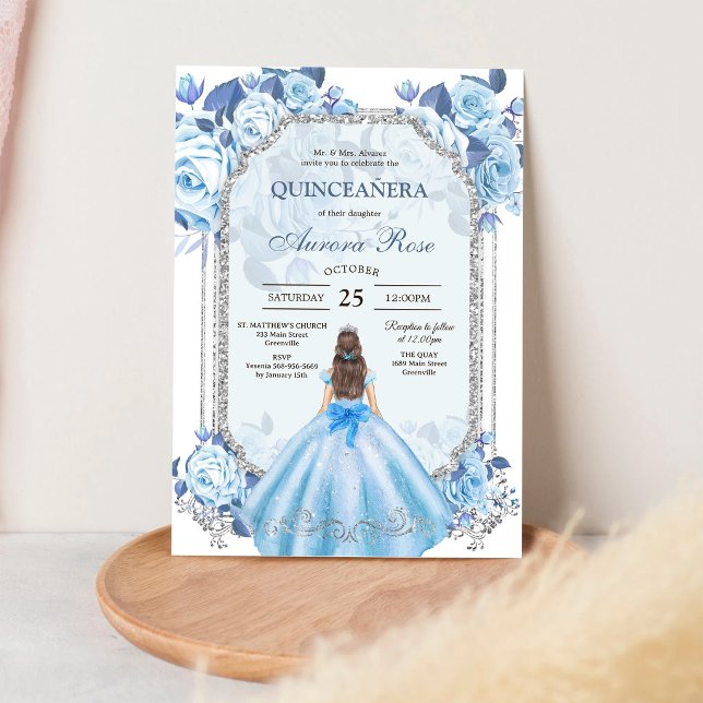 Modern Rustic Quinceanera Invitation (Creator Uploaded)