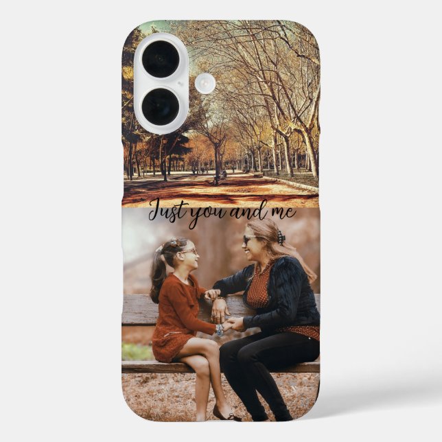 Modern rustic style photgraphy Personalized Cute Case-Mate iPhone Case (Back)