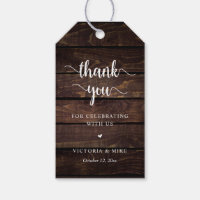 Modern Rustic, Wedding Thank you Gift