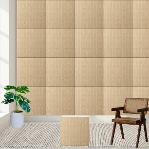 Modern & Rustic Wood Grain Abstract Tile