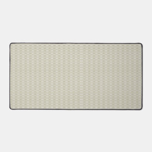 Modern Sage Green Geometric Large Desk Mat