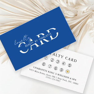 Modern, Salon, 10 - Loyalty Card