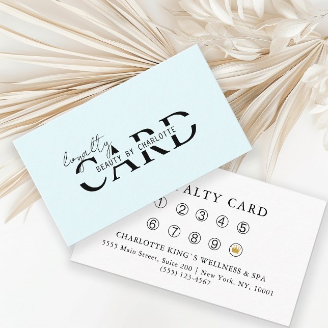 Modern, Salon,  10 - Loyalty Card (Creator Uploaded)