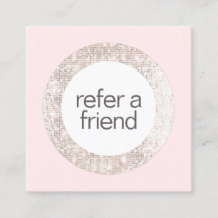 Modern Salon Spa Customer Referral