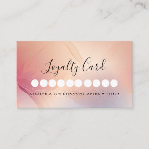 Modern  Salon & Spa Loyalty Card