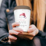 Modern Santa Baby Christmas Baby Shower Paper Cups<br><div class="desc">Modern Santa Baby Christmas Baby Shower Paper Cups. Matching items available.</div>