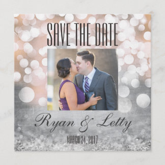 Modern Save the Date Carte photo