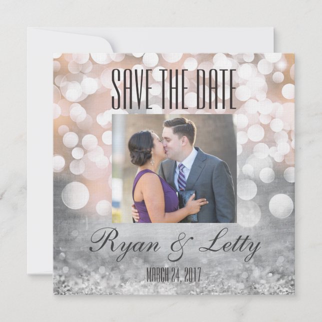 Modern Save the Date Carte photo (Devant)
