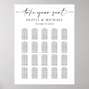 Modern Save The Date Poster