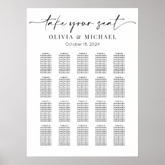 Modern Save The Date Poster