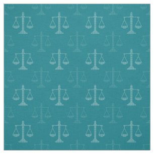 Modern Scales of Justice Pattern   Law Gifts Fabric