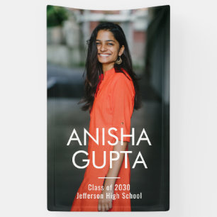 Modern Scholar EDITABLE COLOR Graduation Banner