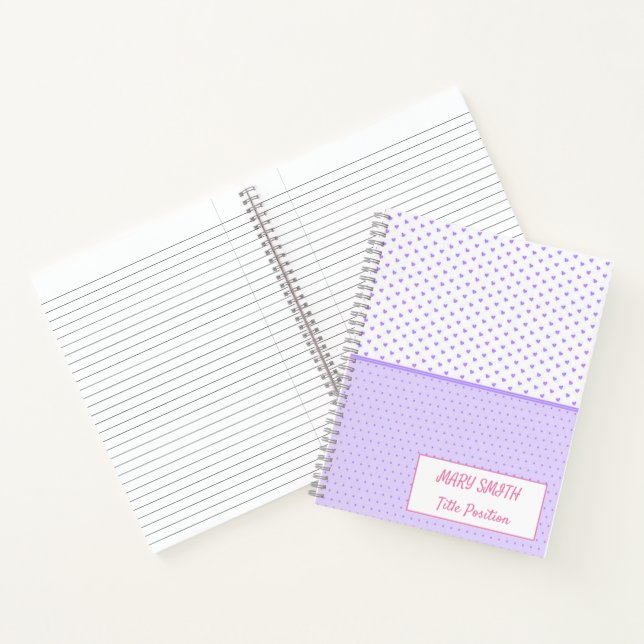 Modern School Floral Notebook (Inside)