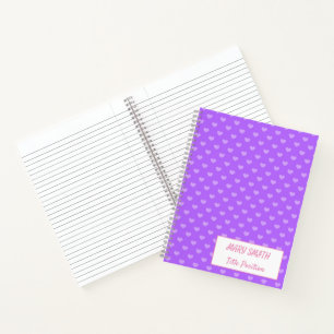 Modern School Love Notebook
