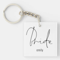 Modern Script Bride Future Mrs Name