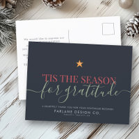 Modern Script Business Gratitude Corporate Logo
