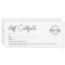Modern Script Custom Logo Gift Certificate