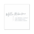 Modern Script | Custom Name & Return Address