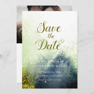 Modern Script | Custom Photo Save The Date Cards