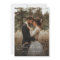 Modern Script Elegant Wedding Photo
