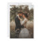Modern Script Elegant Wedding Photo