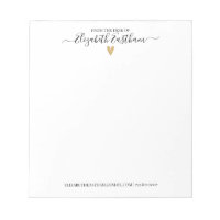 Modern Script form the desk of Notepad