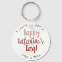 Modern Script Happy Galentine's Day Keepsake Gift