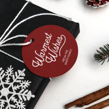 Modern Script Minimalist Classic Holiday Christmas