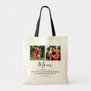 Modern Script Mom Citation Sac fourre-tout photo