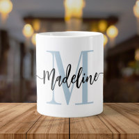 Modern Script Monogram Custom Jumbo