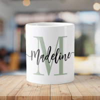 Modern Script Monogram Custom Jumbo
