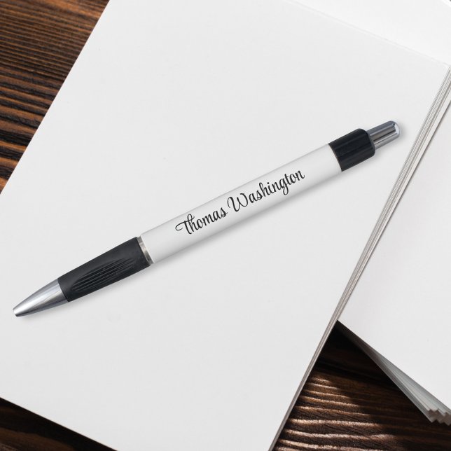 Modern Script Monogram Name Pen (Creator Uploaded)