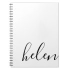 Modern Script Name Black Personalized