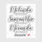 Modern Script Personalized Bridesmaid's Name