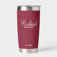 Modern Script Personalized Groomsman