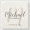 Modern Script Personalized Groomsmen